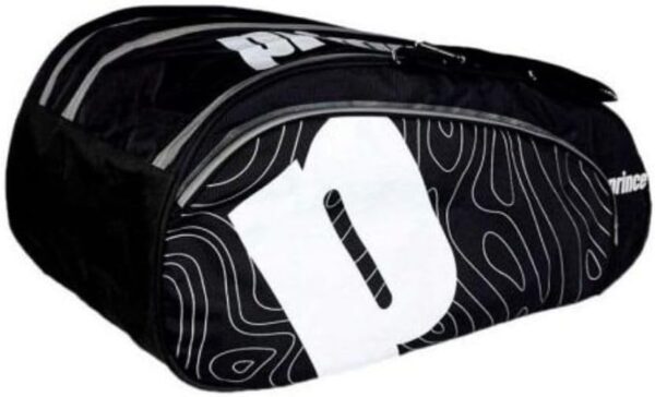 REBENUO Prince Padel Tennis Bag, Sports bag, Gym Bag Premium - Black. - Image 2