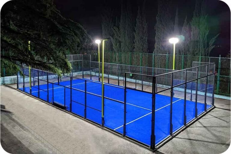 padel tennis court, padel court, padel tennis