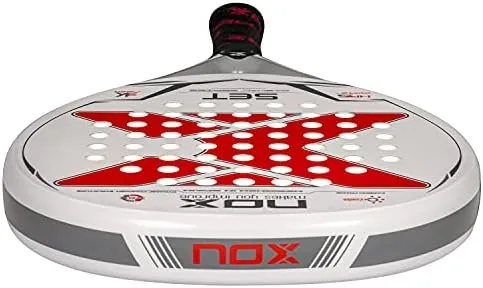 NOX Padel Racquet Set - Exclusive Series, White - Red, Standard - Image 7