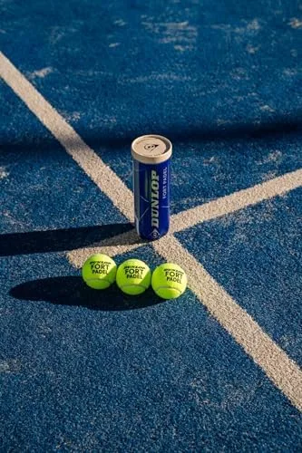 Dunlop Fort Padel - FIP Approved Padel Balls for Tournament Matches (1x3 Can) - Image 5