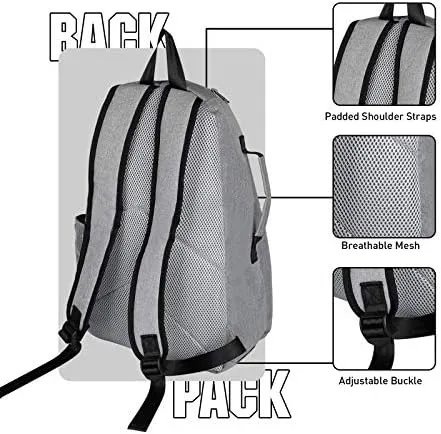 Tennis Bag Tennis Backpack - Tennis Bags for Women and Men to Hold 1 or 2 Tennis Rackets/Racquets, Multifunctional Sports Bag - Image 6