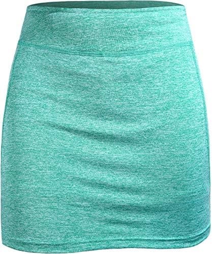 BLEVONH Women Tennis Skirts Inner Shorts Elastic Sports Golf Skorts with Pockets - Image 3