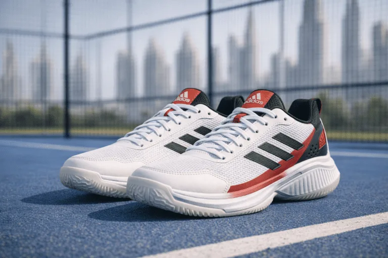 adidas Men Courtquick Padel M White Padel on the court - best-adidas-padel-shoes-uae
