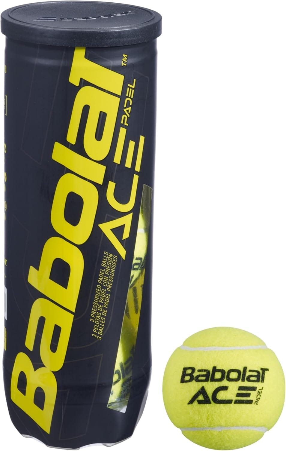 Babolat Ace Padel balls for competitive play