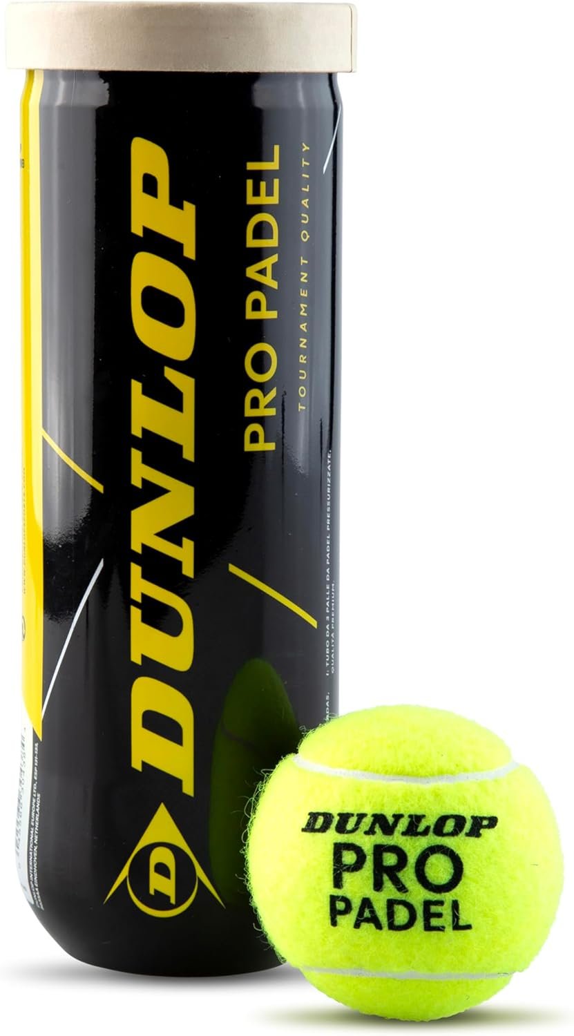 Dunlop Pro Padel balls for frequent club play