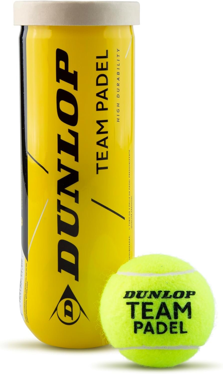 Dunlop Team Padel balls for social and club sessions