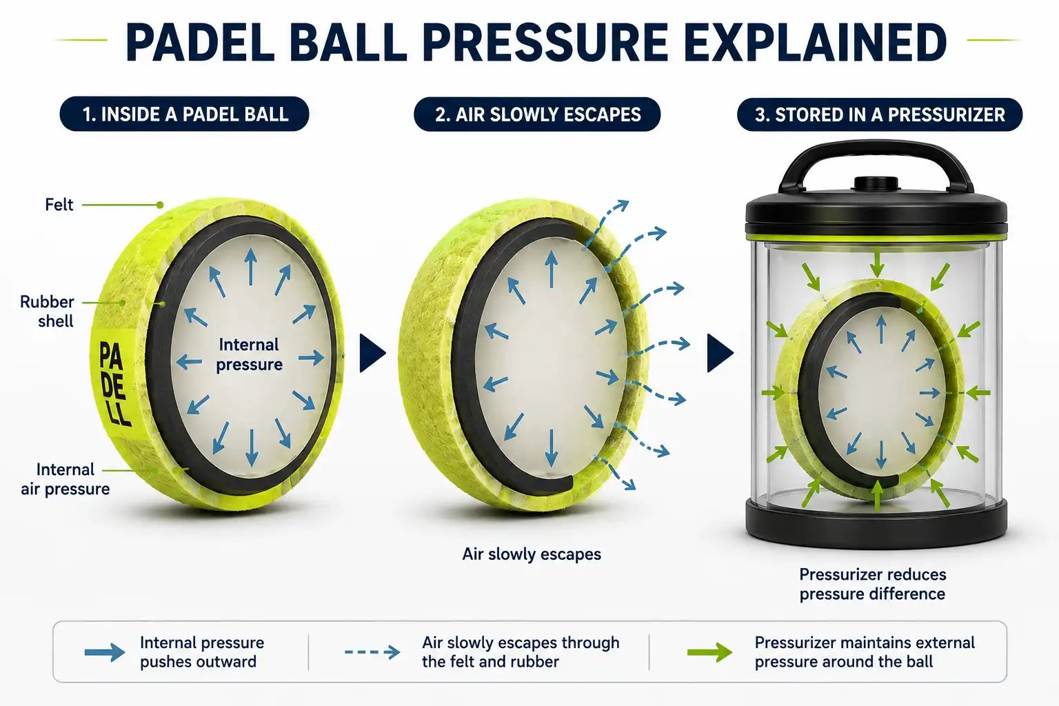 Padel Ball Pressure visual