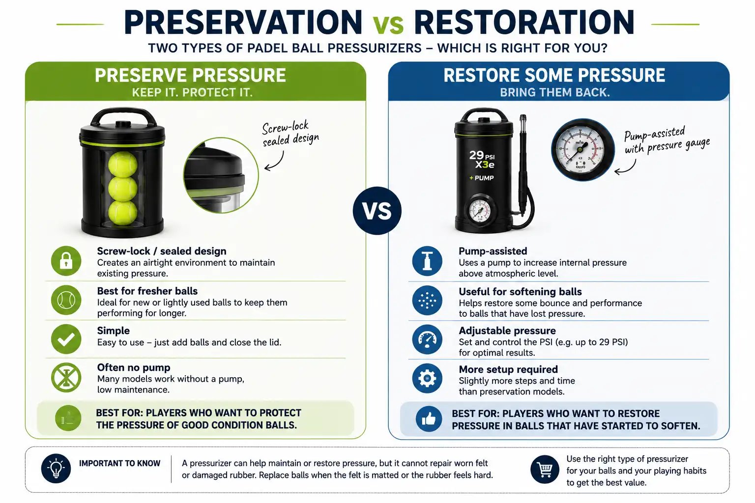 Preservation vs restoration infographic