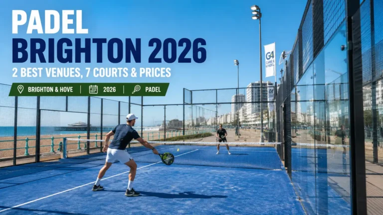 Padel Brighton 2026: 7 Courts, 2 Best Venues & Prices Padel Brighton 2026: 7 Courts, 2 Best Venues & Prices