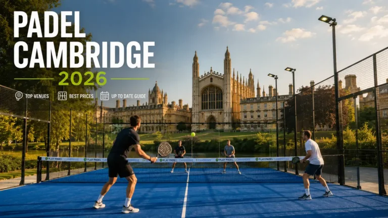 Padel Cambridge 2026: 5 Best Courts, Prices & Clubs Padel Cambridge 2026: 5 Best Courts, Prices & Clubs
