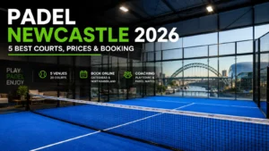 Indoor padel court in Newcastle