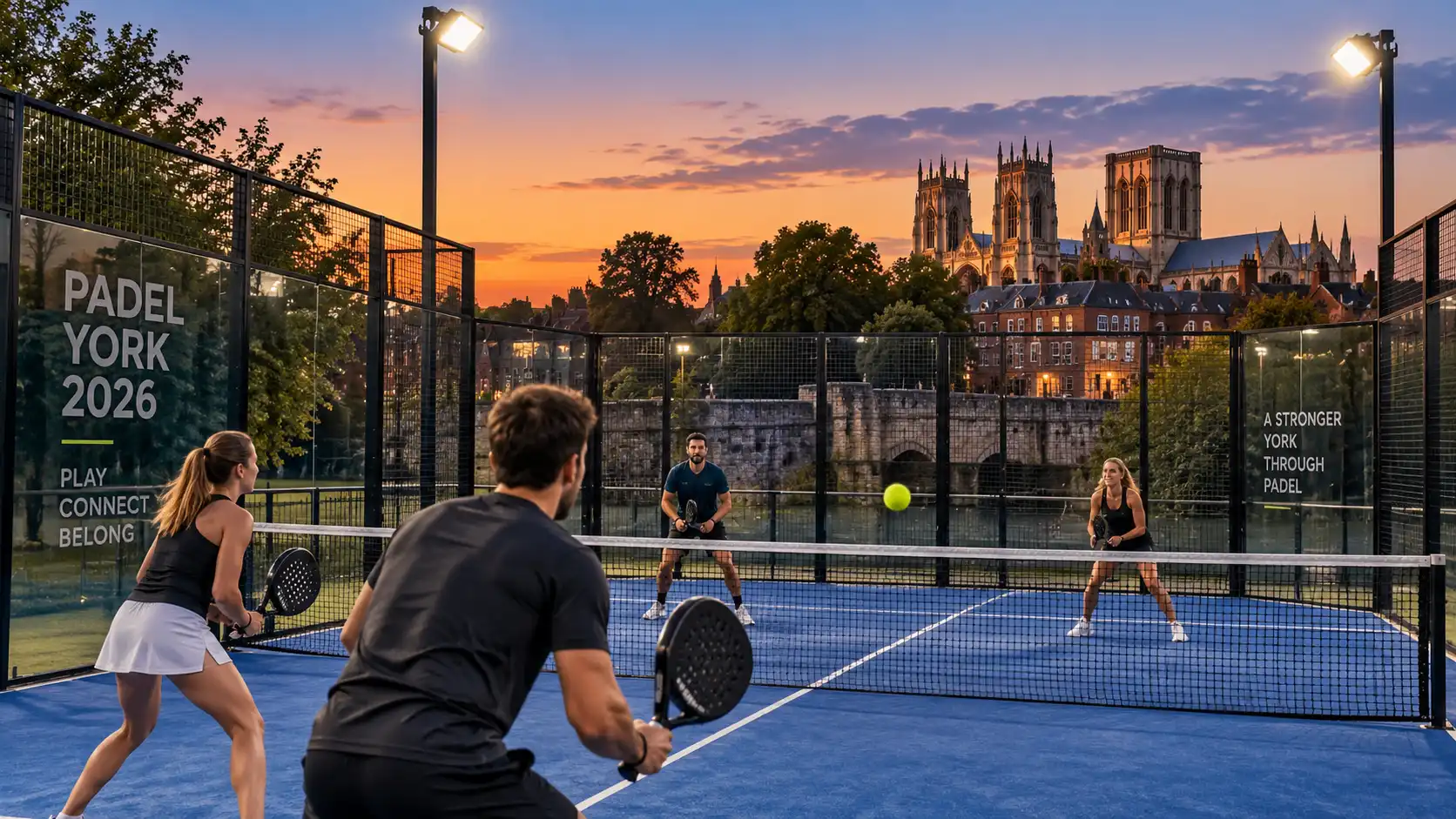 Padel courts in York guide