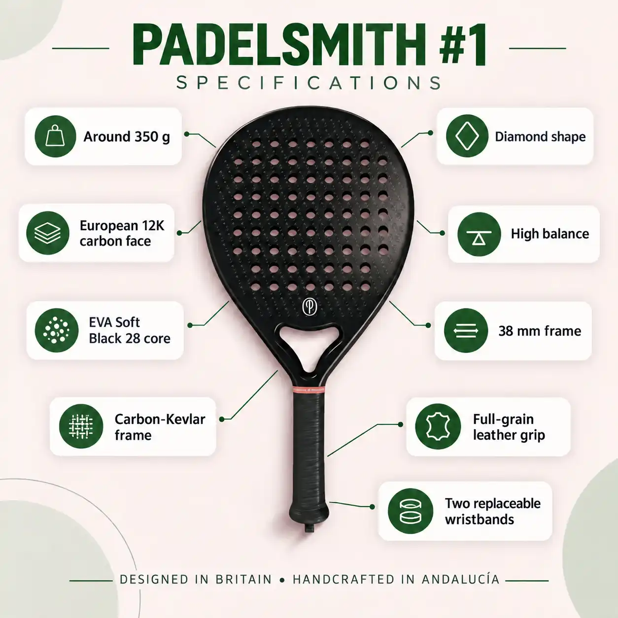 padelsmith-racket-specifications